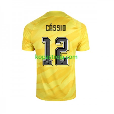 Billiga Fotbollströjor Corinthians Cassio 12 Målvakt Borta tröja 2023/24 Kortärmad